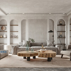 3D66 2021 Living Room Modern Style CrA082 