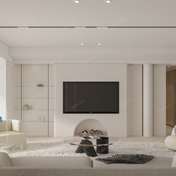 3D66 2021 Living Room Modern Style CrA094 