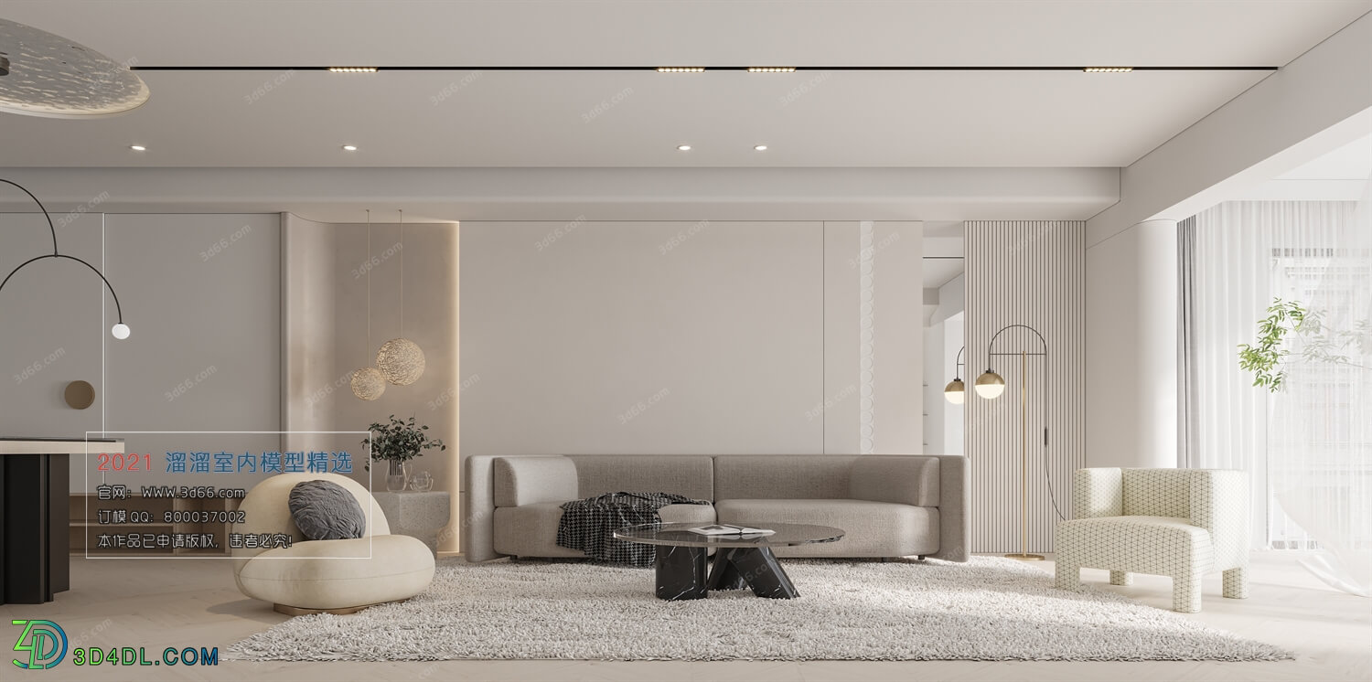 3D66 2021 Living Room Modern Style CrA095