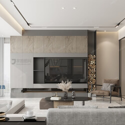 3D66 2021 Living Room Modern Style CrA099 