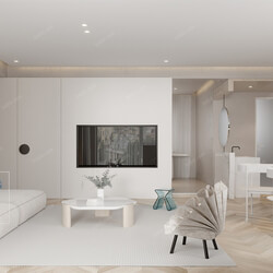 3D66 2021 Living Room Modern Style CrA101 