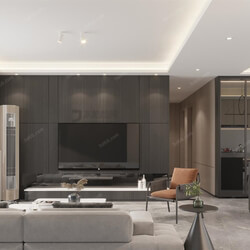 3D66 2021 Living Room Modern Style CrA103 