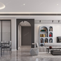 3D66 2021 Living Room Modern Style CrA110 