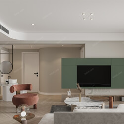 3D66 2021 Living Room Modern Style CrA111 