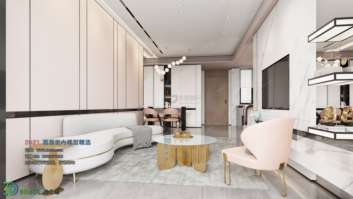 3D66 2021 Living Room Modern Style CrA114