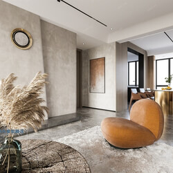 3D66 2021 Living Room Modern Style CrA119 