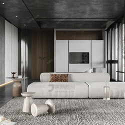 3D66 2021 Living Room Modern Style CrA120 