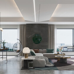 3D66 2021 Living Room Modern Style CrA123 