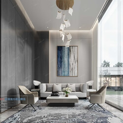 3D66 2021 Living Room Modern Style CrA126 