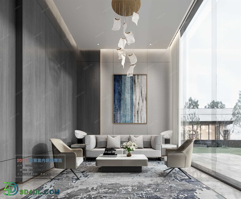 3D66 2021 Living Room Modern Style CrA126