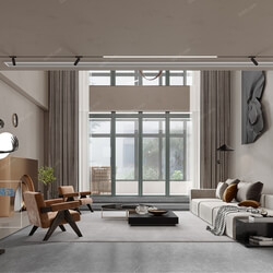 3D66 2021 Living Room Modern Style CrA128 