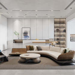 3D66 2021 Living Room Modern Style CrA139 