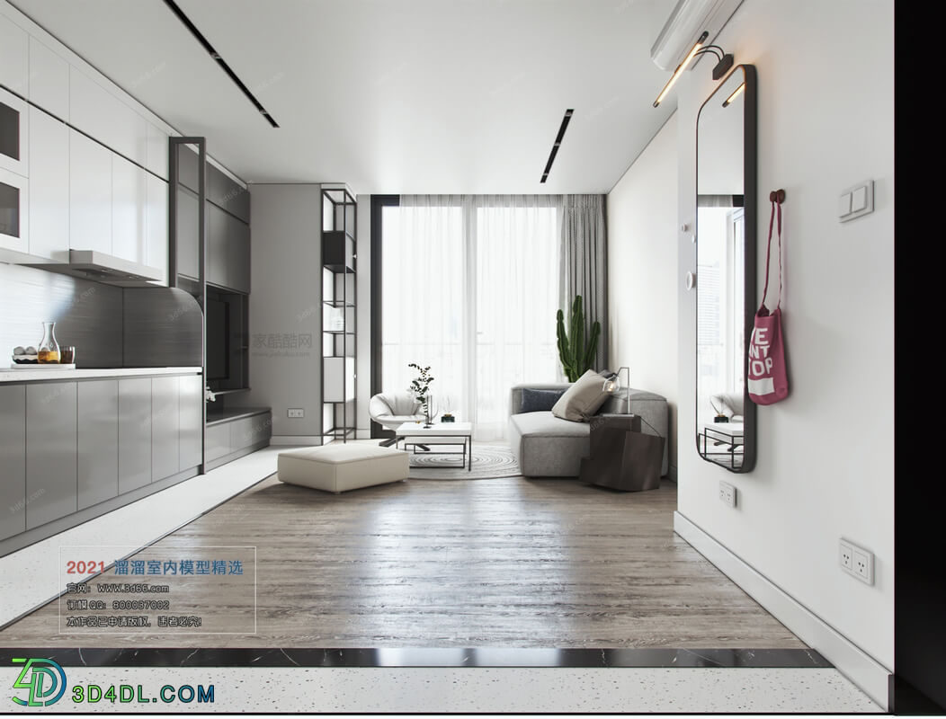 3D66 2021 Living Room Modern Style CrA140