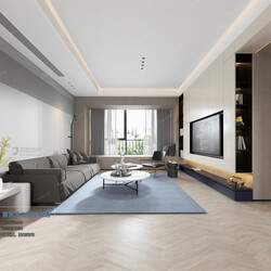 3D66 2021 Living Room Modern Style CrA141 