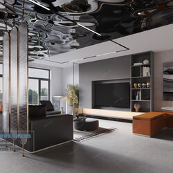 3D66 2021 Living Room Modern Style CrA143 