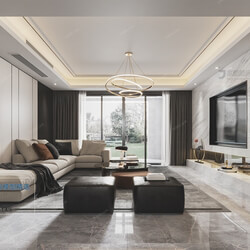 3D66 2021 Living Room Modern Style VrA001 