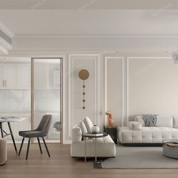3D66 2021 Living Room Modern Style VrA003 