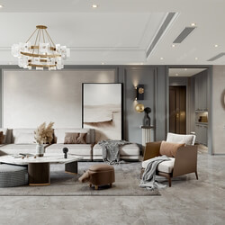3D66 2021 Living Room Modern Style VrA004 