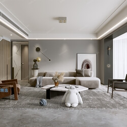 3D66 2021 Living Room Modern Style VrA006 
