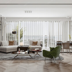 3D66 2021 Living Room Modern Style VrA008 