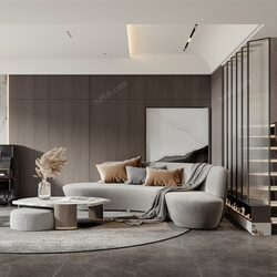 3D66 2021 Living Room Modern Style VrA009 