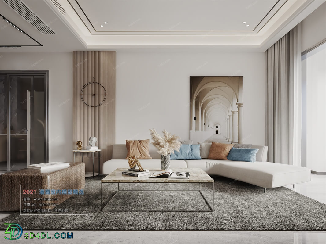 3D66 2021 Living Room Modern Style VrA013