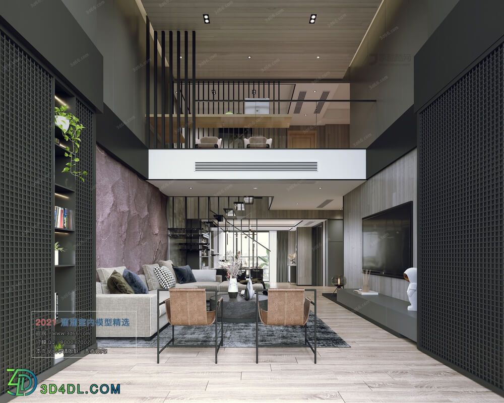 3D66 2021 Living Room Modern Style VrA015