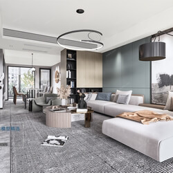 3D66 2021 Living Room Modern Style VrA022 