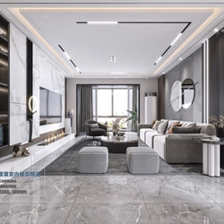 3D66 2021 Living Room Modern Style VrA025 