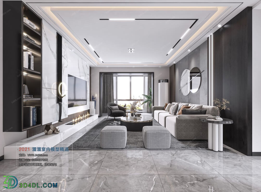 3D66 2021 Living Room Modern Style VrA025