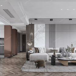 3D66 2021 Living Room Modern Style VrA028 