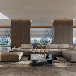 3D66 2021 Living Room Modern Style VrA033 