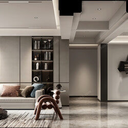3D66 2021 Living Room Modern Style VrA037 