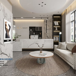 3D66 2021 Lobby Reception Modern Style CrA003 