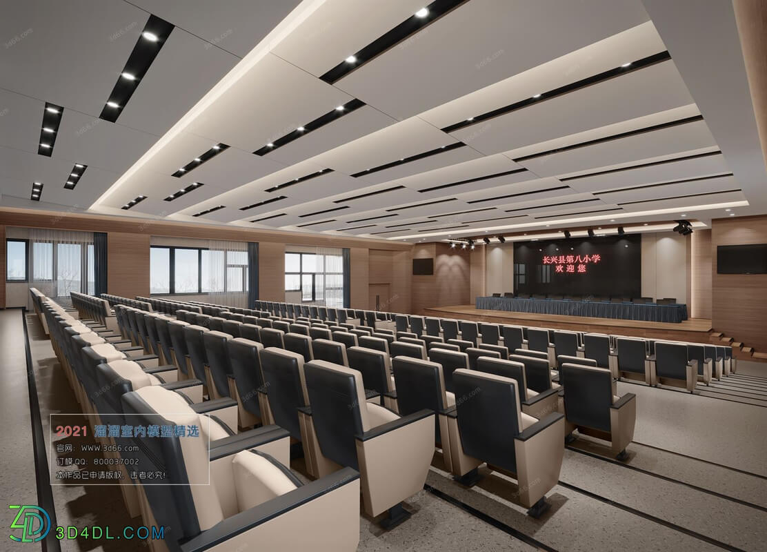 3D66 2021 Office Meeting Reception Room Modern Style CrA002