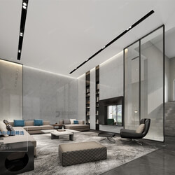 3D66 2021 Office Meeting Reception Room Modern Style VrA006 
