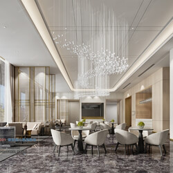3D66 2021 Office Meeting Reception Room Modern Style VrA012 