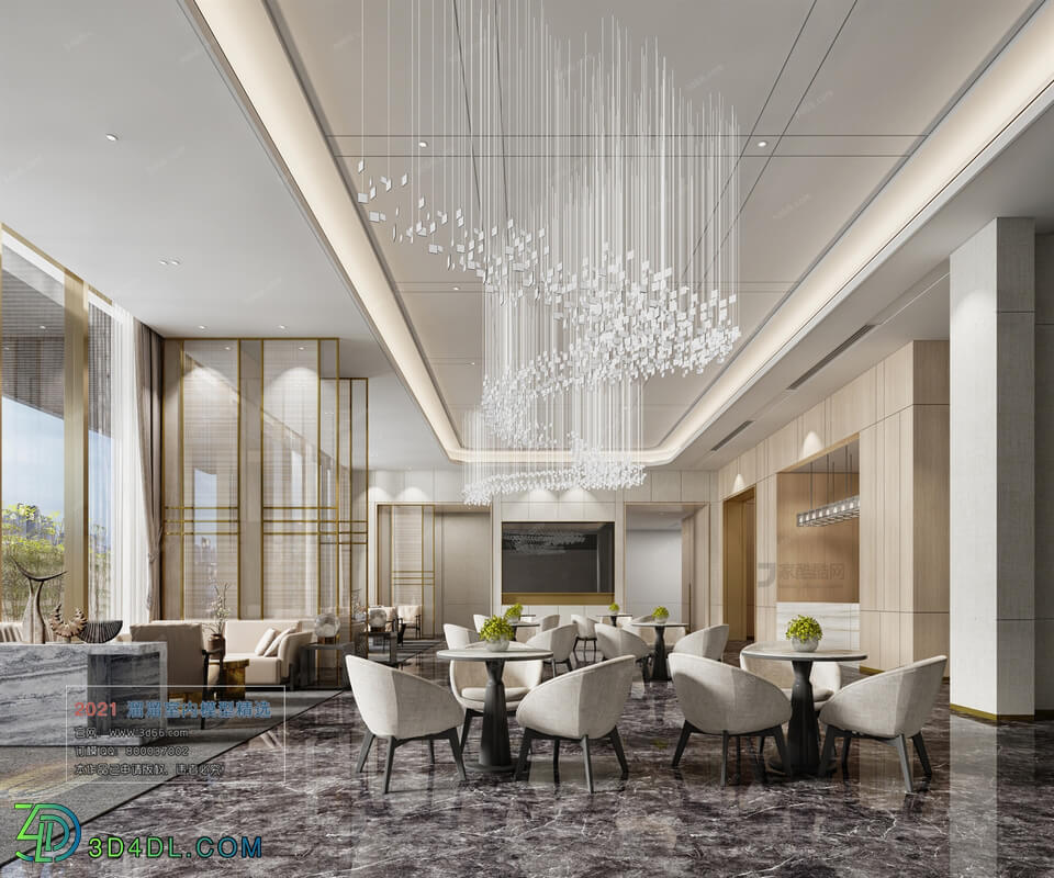 3D66 2021 Office Meeting Reception Room Modern Style VrA012