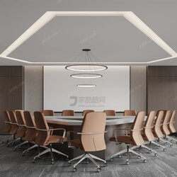 3D66 2021 Office Meeting Reception Room Modern Style VrA016 