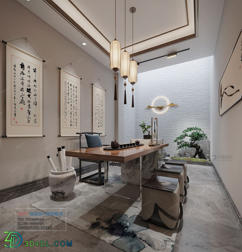 3D66 2021 Other Home Decoration Chinese Style CrC002