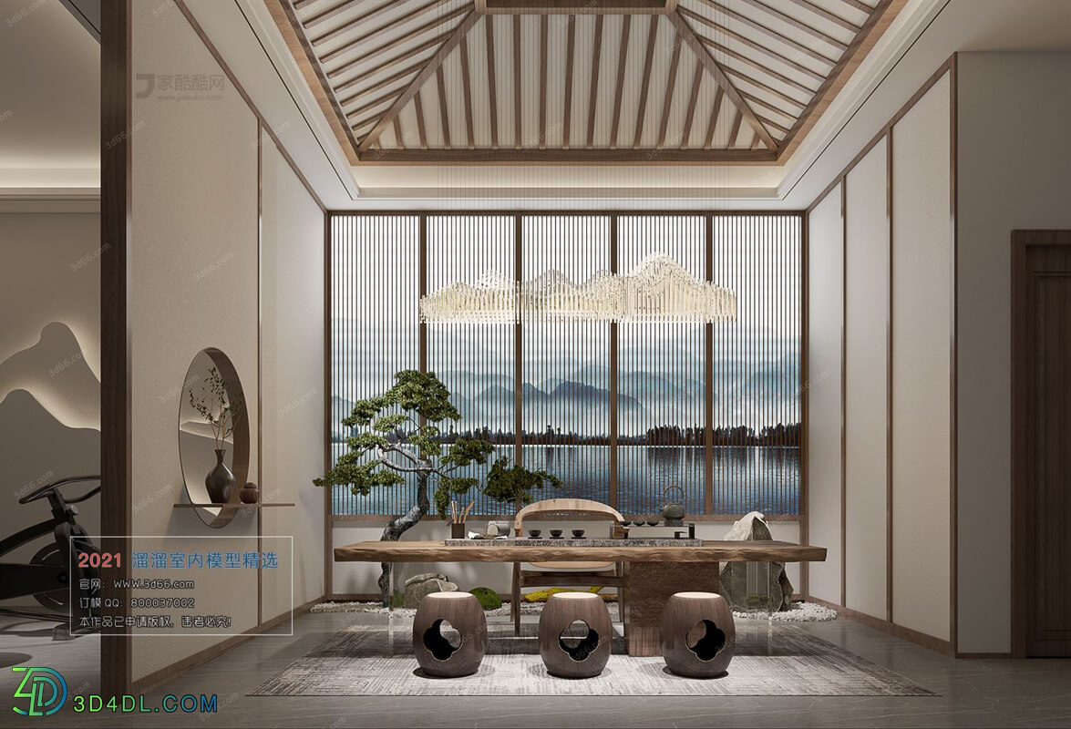 3D66 2021 Other Home Decoration Chinese Style CrC015