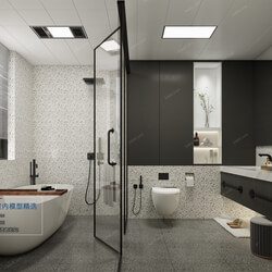 3D66 2021 Toilet Bathroom Modern Style VrA003 