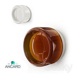 Wall lamp round glass from Ancard 3D Models 
