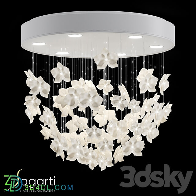 Chandelier Sagarti Ellea Mini art. EL.S.60 60 Ceiling lamp 3D Models