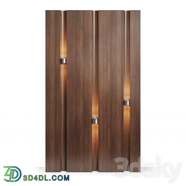 STORE 54 Wall panels Lux 3D Models