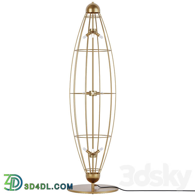 Chrystalis floor lamp art. 28462 by Pikartlights 3D Models