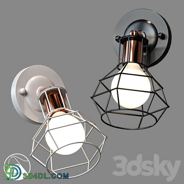 LampsShop.com B4333a Sconce Puste 3D Models