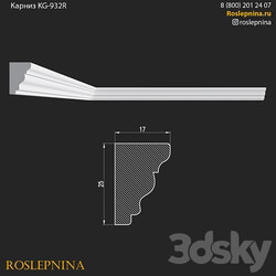 Cornice KG 932R from RosLepnina 3D Models 