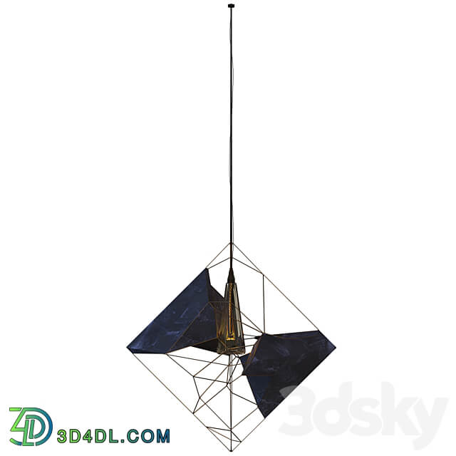 Voronoi Lamp vol1 Pendant light 3D Models