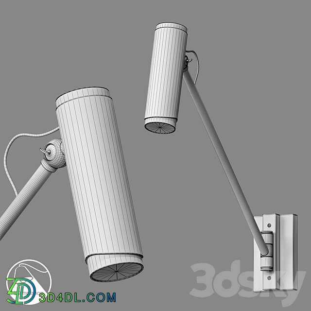 LampsShop.com B4338 Sconce Multi 3D Models